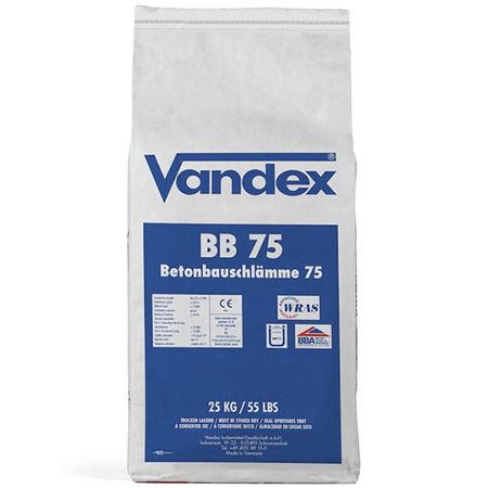 VANDEX BB 75 — Сірий полімерцементний гідроізоляційний розчин