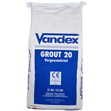VANDEX GROUT 20 — Цементний тампонажний матеріал