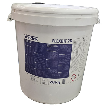 VANDEX FLEXBIT 2K — Тиксотропний полімеромодифікований армований фіброю бітумний герметик