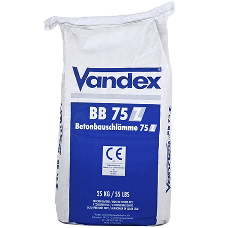 VANDEX BB 75 Z — Гідроізоляційний розчин для водоочисних споруд