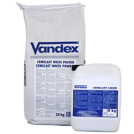 VANDEX CEMELAST WHITE — Еластичний гідроізоляційний розчин